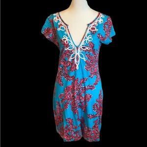 Lilly Pulitzer Rhode Island Dress. Size S. V neck shift dress. Cute style!